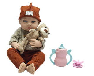 MIMINKO - 40 cm / hnědý obleček