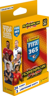 Panini FIFA 365 Adrenalyn XL 2026 - kartičky v plechové krabičce