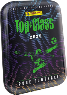Panini FIFA Top Class Pure Football 2025 - kartičky v plechové krabičce
