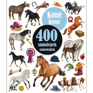 SAMOLEPKOVÁ KNÍŽKA - Koně