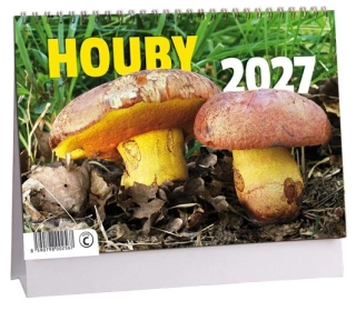 STOLNÍ KALENDÁŘ - HOUBY 2027