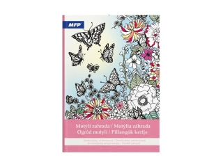 OMALOVÁNKY ANTISTRESOVÉ - Motýlí zahrada